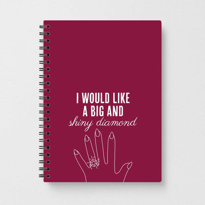 Shiny Diamond Notebook