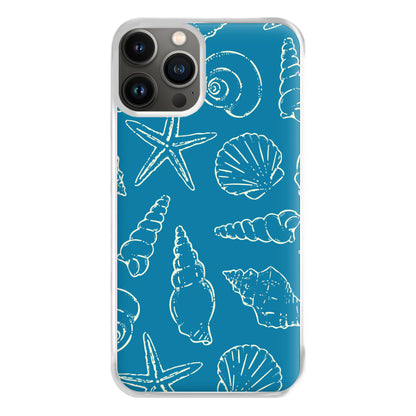 Sketched Shells Pattern iPhone 11 Pro Case