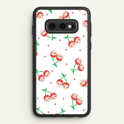 Cherry Angels Pattern Galaxy S10e Case