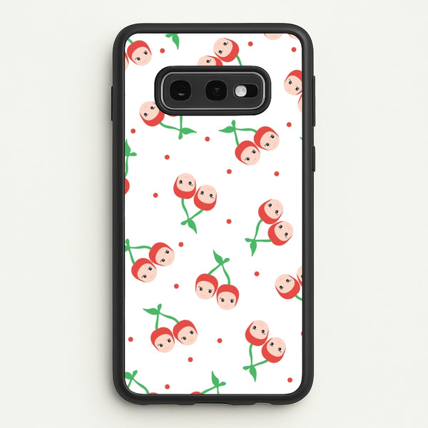 Cherry Angels Pattern Galaxy S10e Case