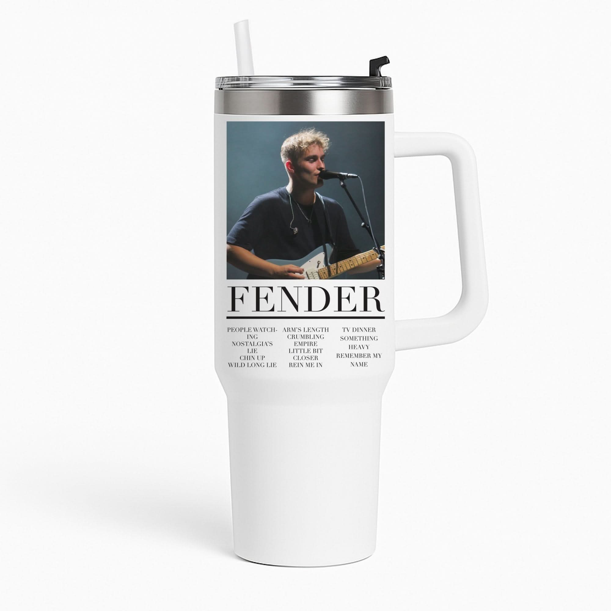 Fender Orange Song List Tumbler