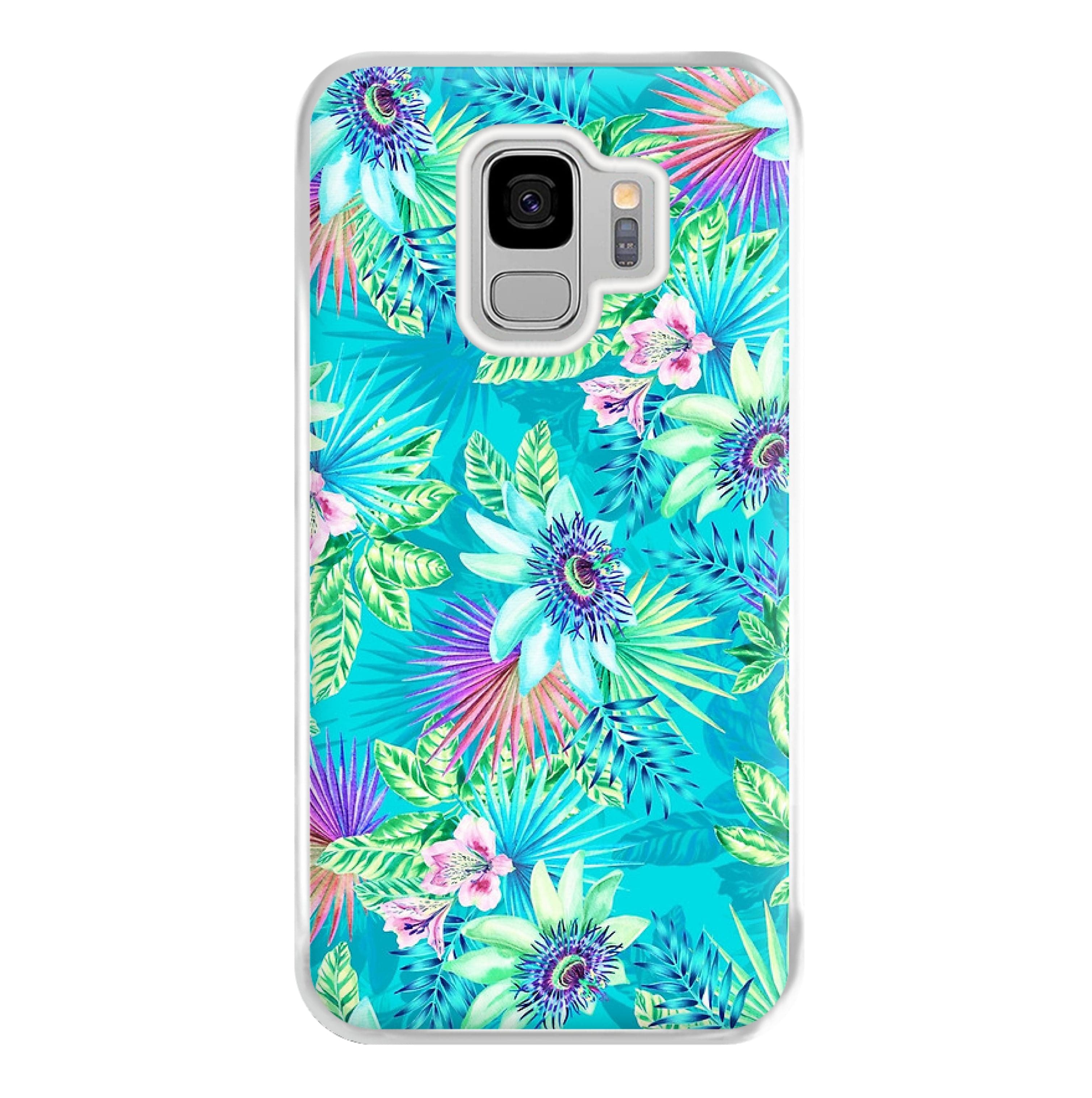 Blue Floral Pattern Phone Case