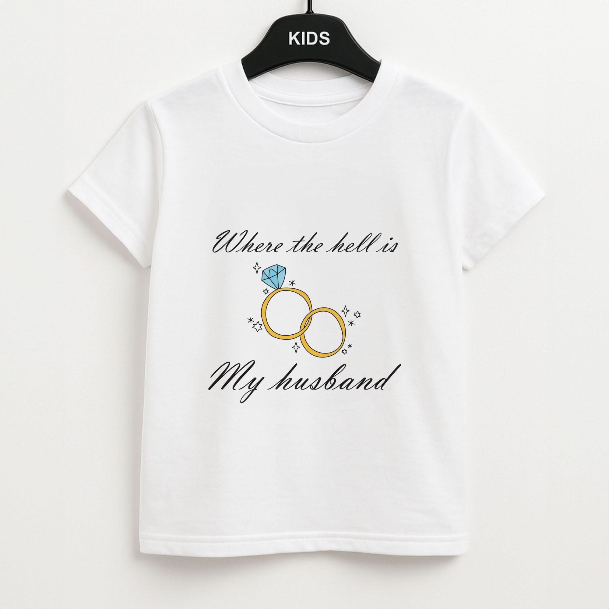 WTHIMH Cartoon Rings Kids T-Shirt