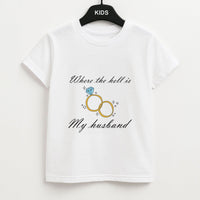 WTHIMH Cartoon Rings Kids T-Shirt