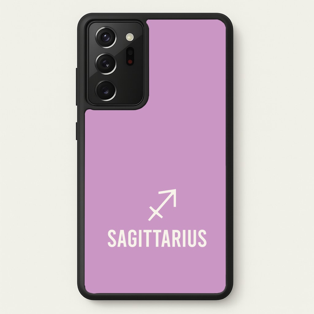 Sagittarius Pastel Zodiac Galaxy Note 20 Ultra Case