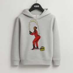 "Brake" The Internet Grey Kids Hoodie