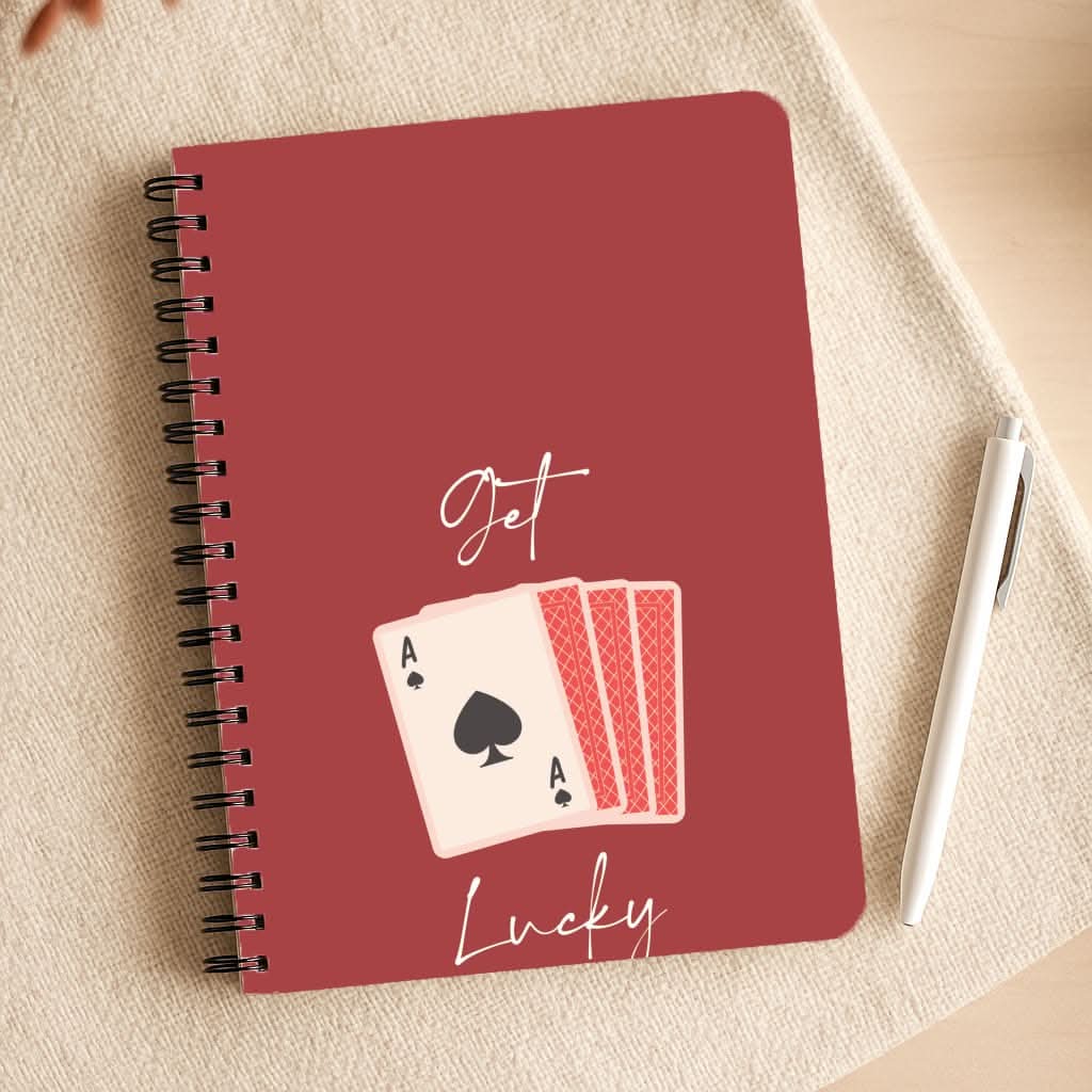 Get Lucky Set Of Cards Notepad