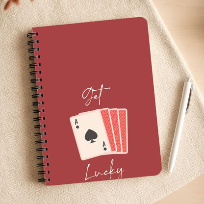 Get Lucky Set Of Cards Notepad