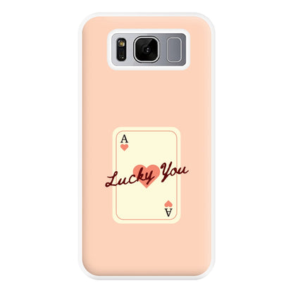 Lucky You Card Galaxy S8 Case