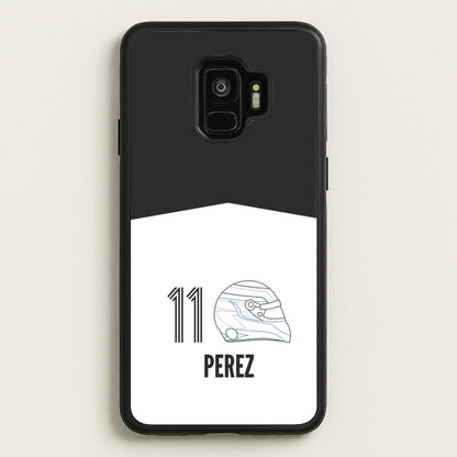 Perez Helmet 2026 Galaxy S9 Case