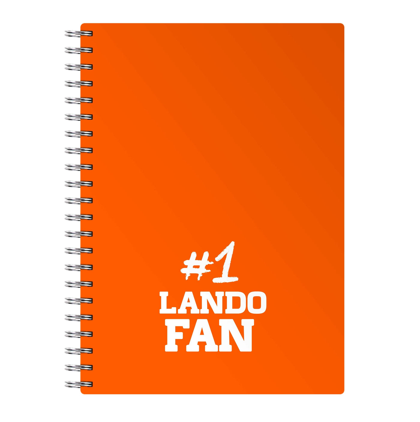 #1 Lando Fan Notebook