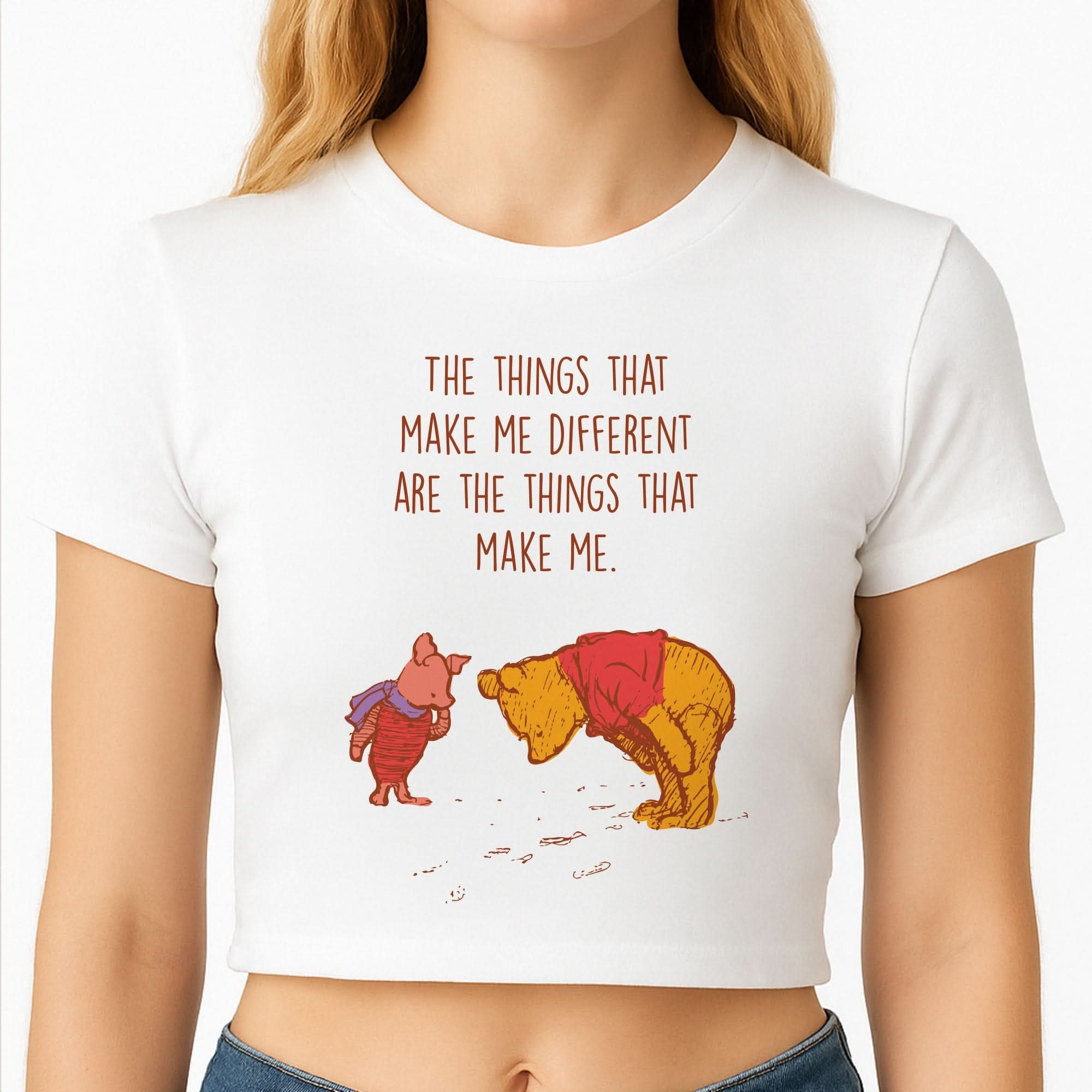 The Things That Make Me Different  Crop Top