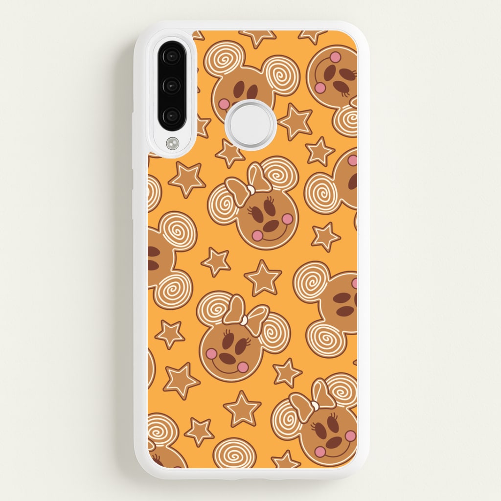 Cartoon Mouse Gingerbread Pattern Huawei P30 Pro Case
