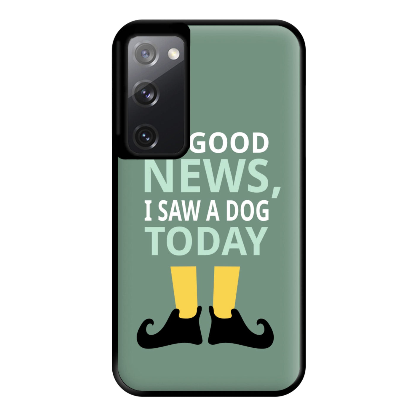 I Saw A Dog Today - Elf Phone Case