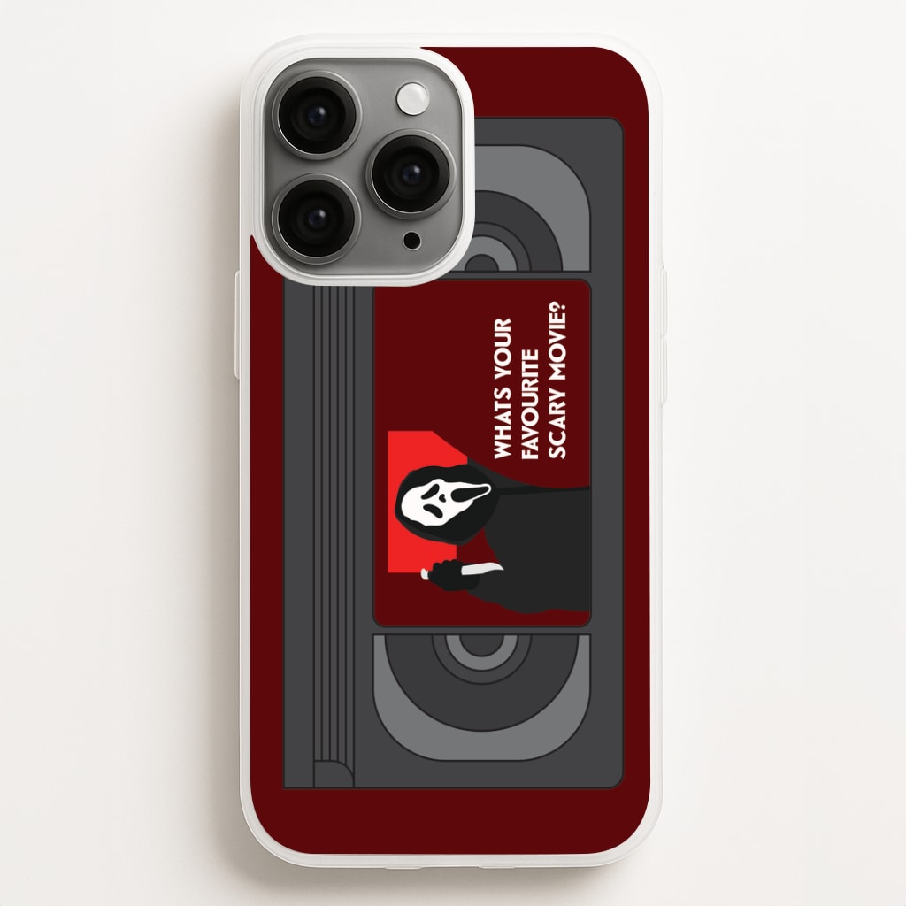 Horror Movie 7 VHS Tape iPhone 16 Pro Max Case