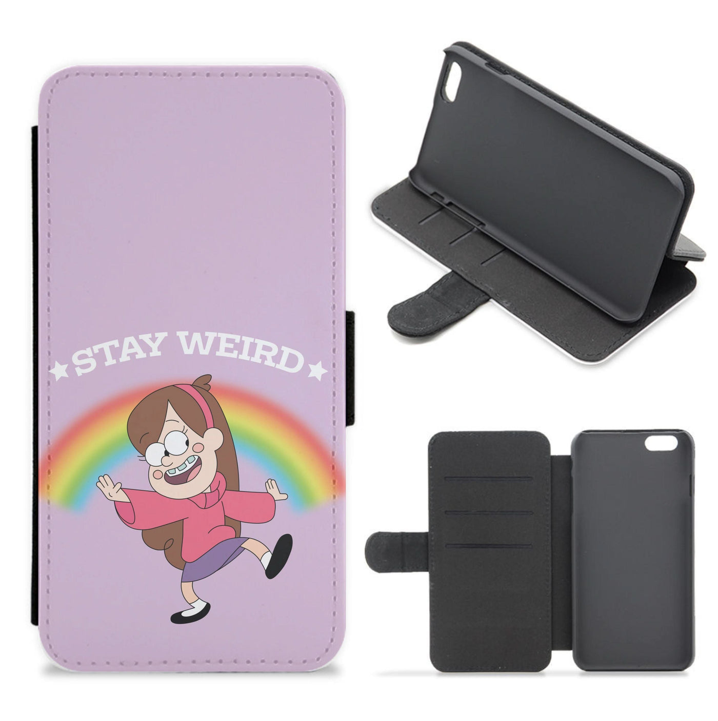 Stay Weird Flip / Wallet Phone Case