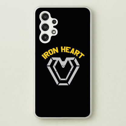 Metal Hero Heart Galaxy A13 Case