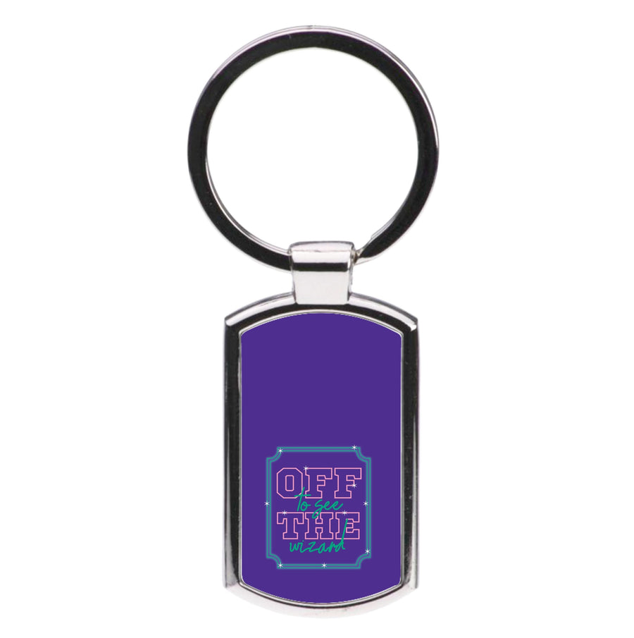 Off To See The Wizard Luxury Keyring