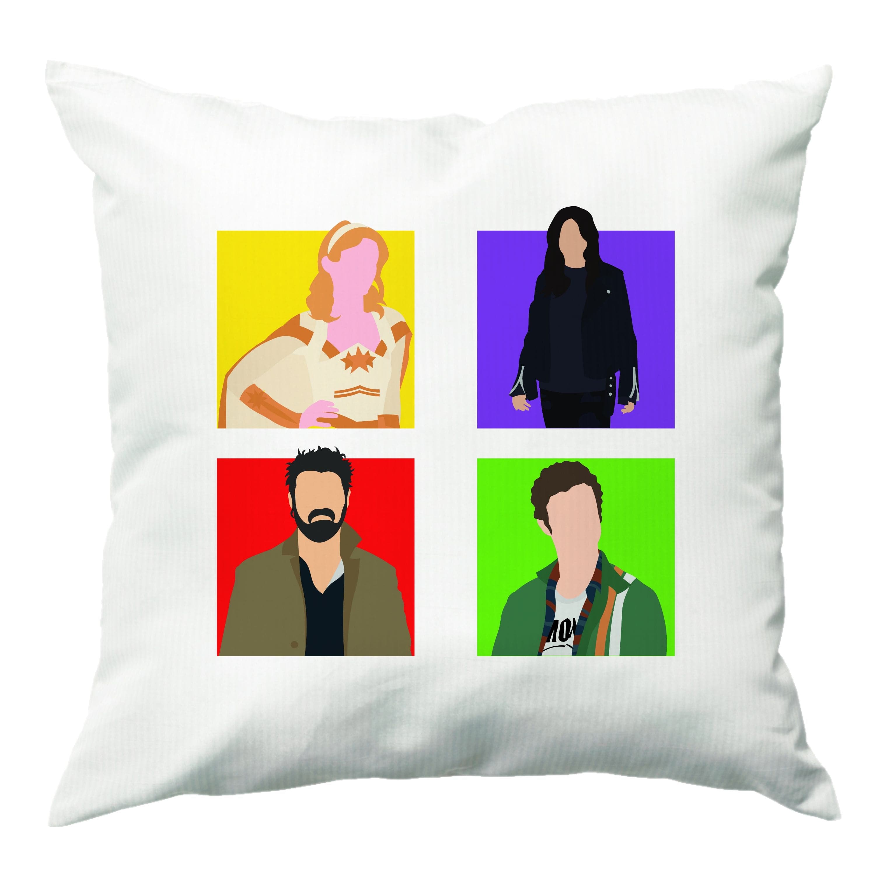 Characters Collage Cushion