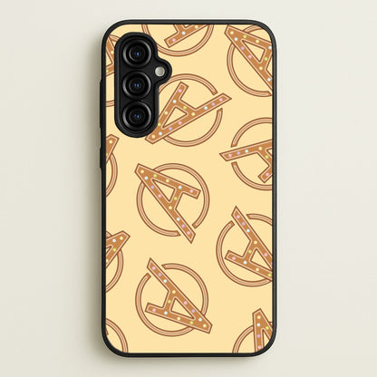 Superhero Team Gingerbread Pattern Galaxy A54 Case