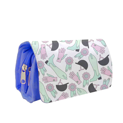 Clothing Patterns - Horses Pencil Case