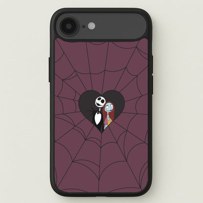 J And S Cobweb Heart iPhone 17 Air Case