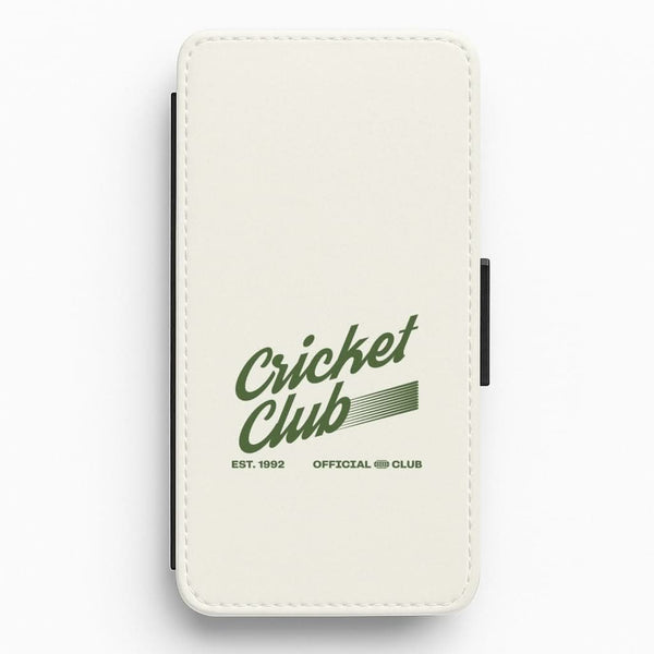 Official Cricket Club Flip / Wallet Phone Case