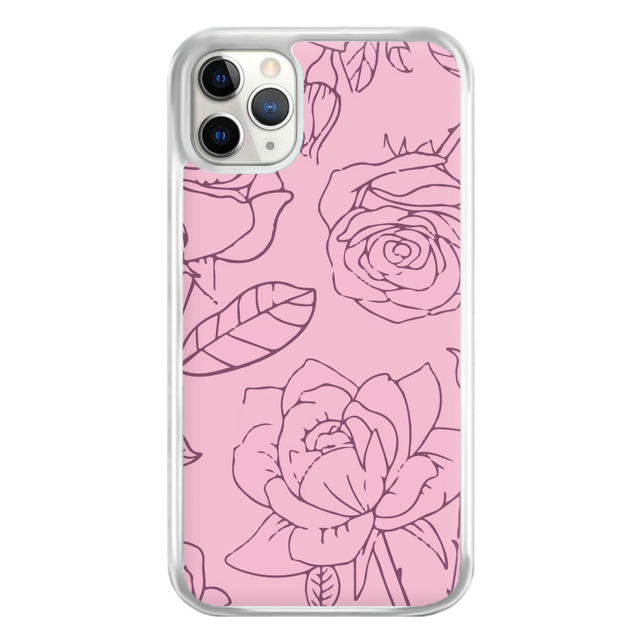 Roses - Foliage Phone Case