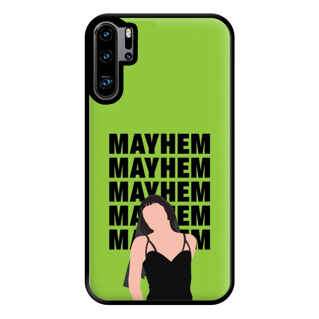 Neon Green Mayhem Huawei P30 Pro Case
