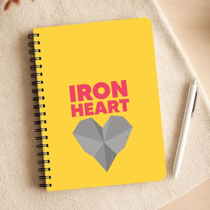 Metal Heart Notepad