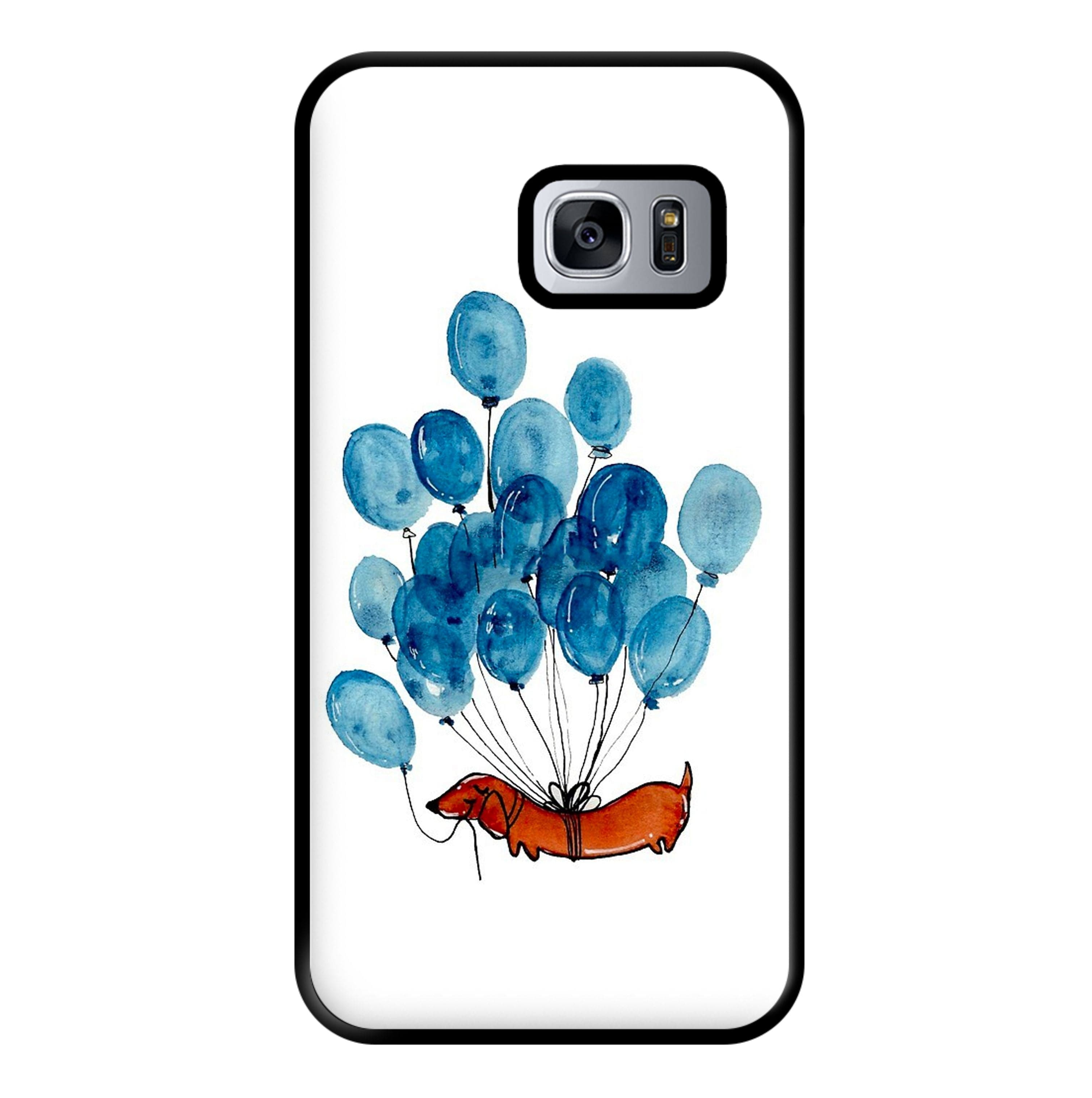 Dachshund And Balloons Phone Case