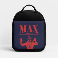 Max Blue And Red Lunchbox