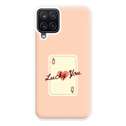 Lucky You Card Galaxy A12 Case