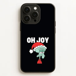 Oh Joy Cartoon Squid Phone Case for Apple iPhone, Samsung Galaxy, Huawei and Google Pixel
