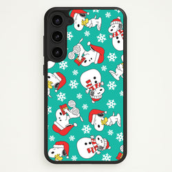 Christmas Cartoon Beagle Pattern Galaxy S23 Case
