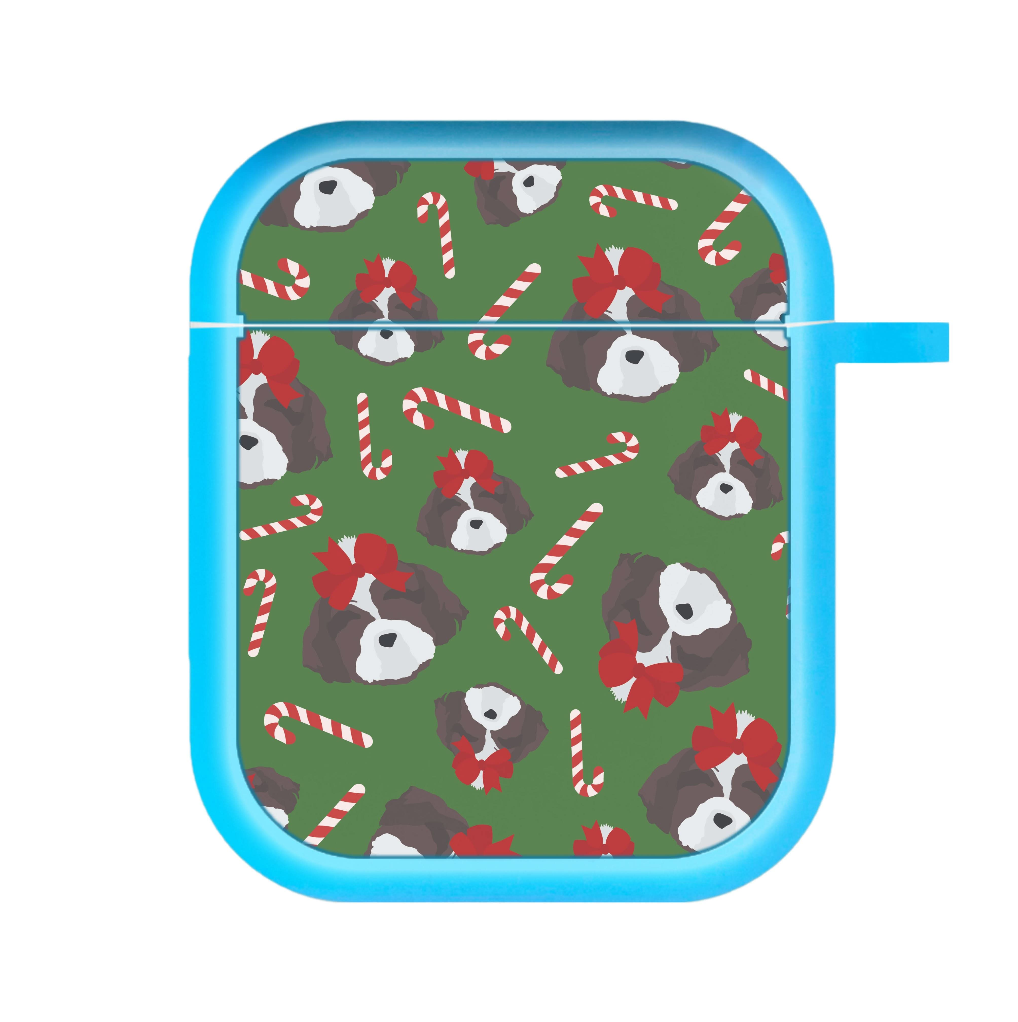 Dog Christmas Pattern AirPods Case