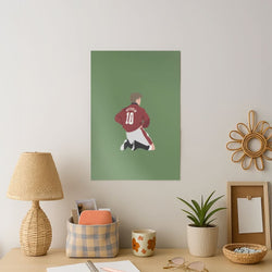Beckham Art Print