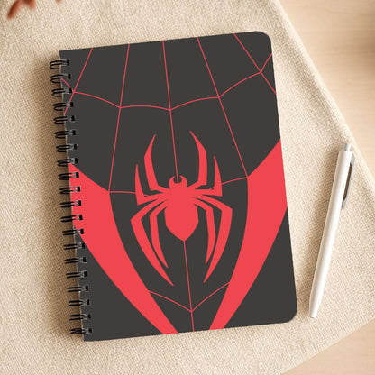 Red And Black Spider Costume  Notepad