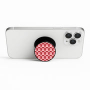 Pink Tartan Love Hearts Pattern FunGrip 2