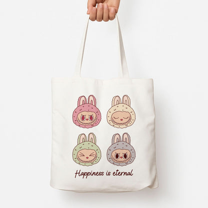 Happiness Is Eternal Monsters Tote Bag