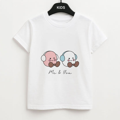 Cute Christmas Marshmellow Plushies Kids Unisex T-Shirt