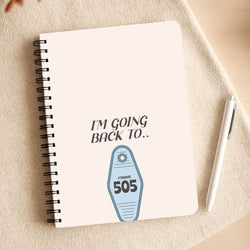 I'm Going Back To 505 Keyring Notepad