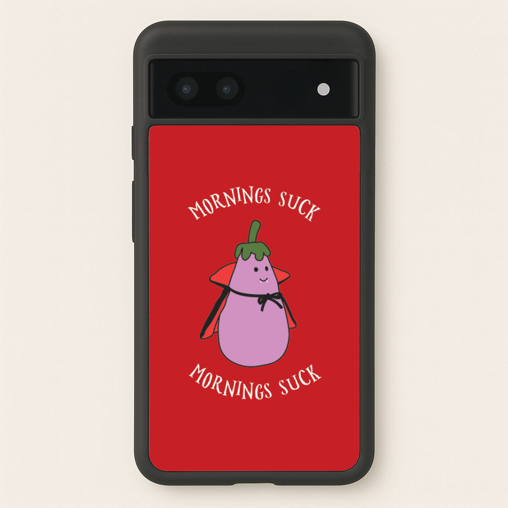 Mornings Suck Plush - Halloween Google Pixel 6a Case