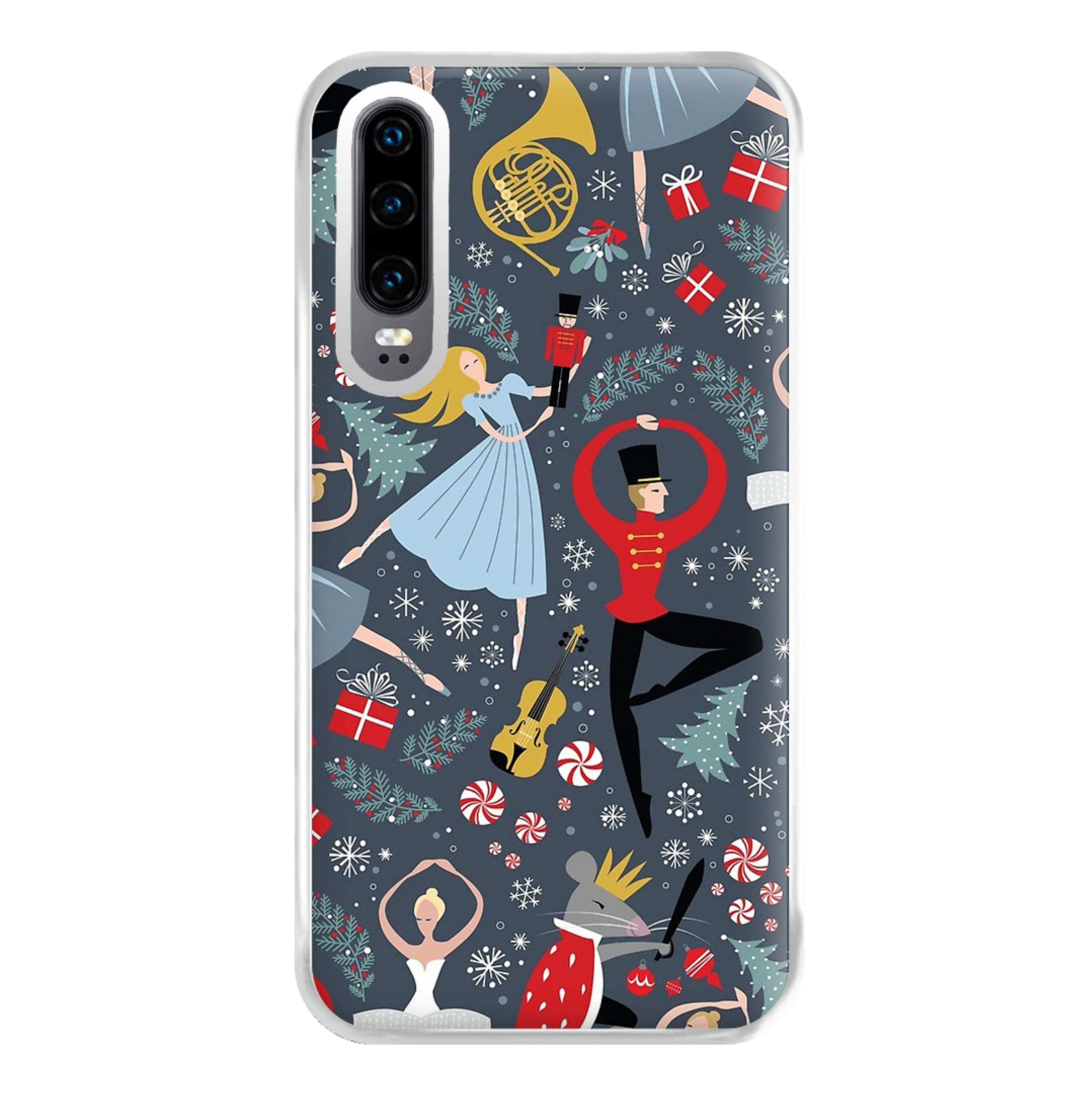 Nutcracker Ballet Pattern - Christmas Phone Case