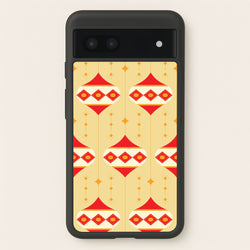Abstract Christmas Baubles Pattern Google Pixel 7a Case