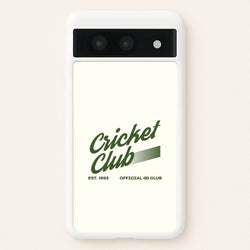 Official Cricket Club Google Pixel 8a Case