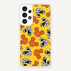 Pumpkin And Mummy Mouse Pattern Galaxy A53 Case