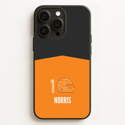 Norris Helmet 2026 iPhone 16 Pro Case