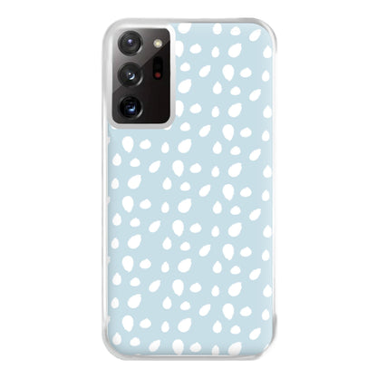 Pastel Blue Dots Phone Case