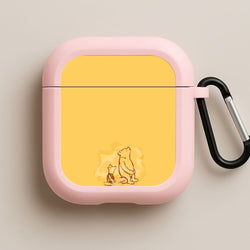 Winnie & Pig Pink AirPods Case